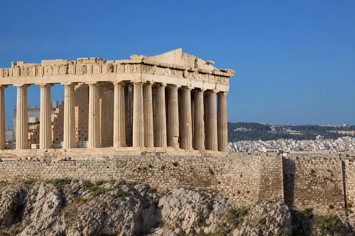 The Acropolis above Athens, the fixed first stop that shapes how many days a Greece trip needs