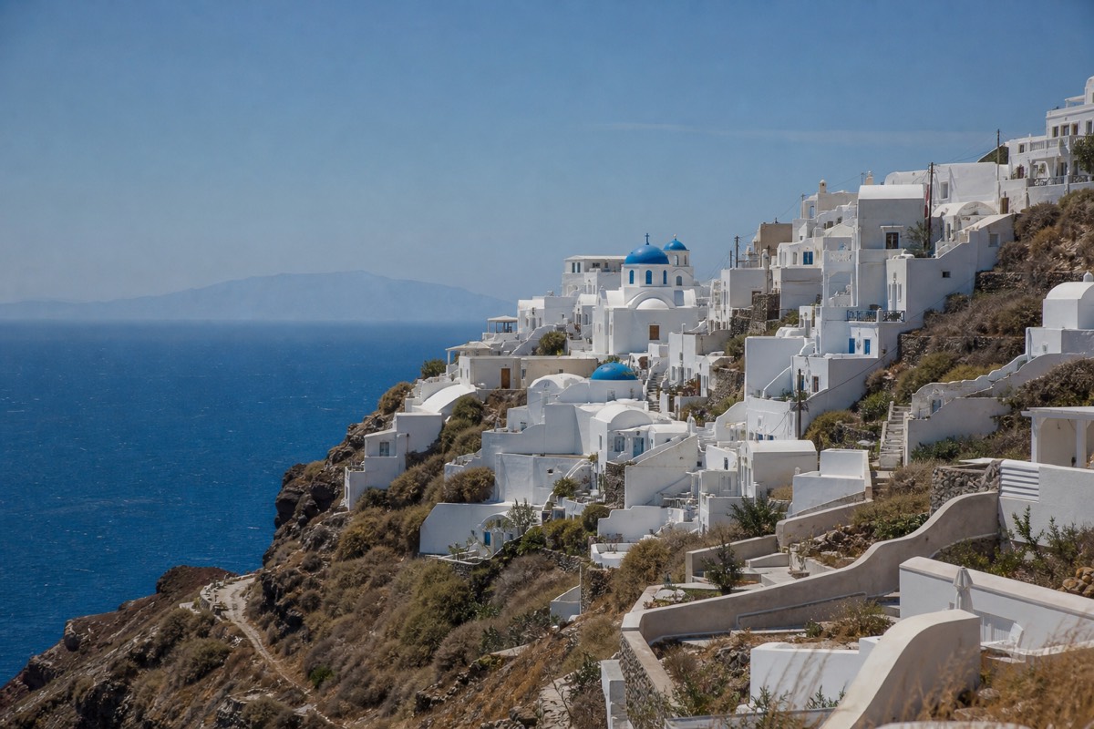 The Greek islands and mainland