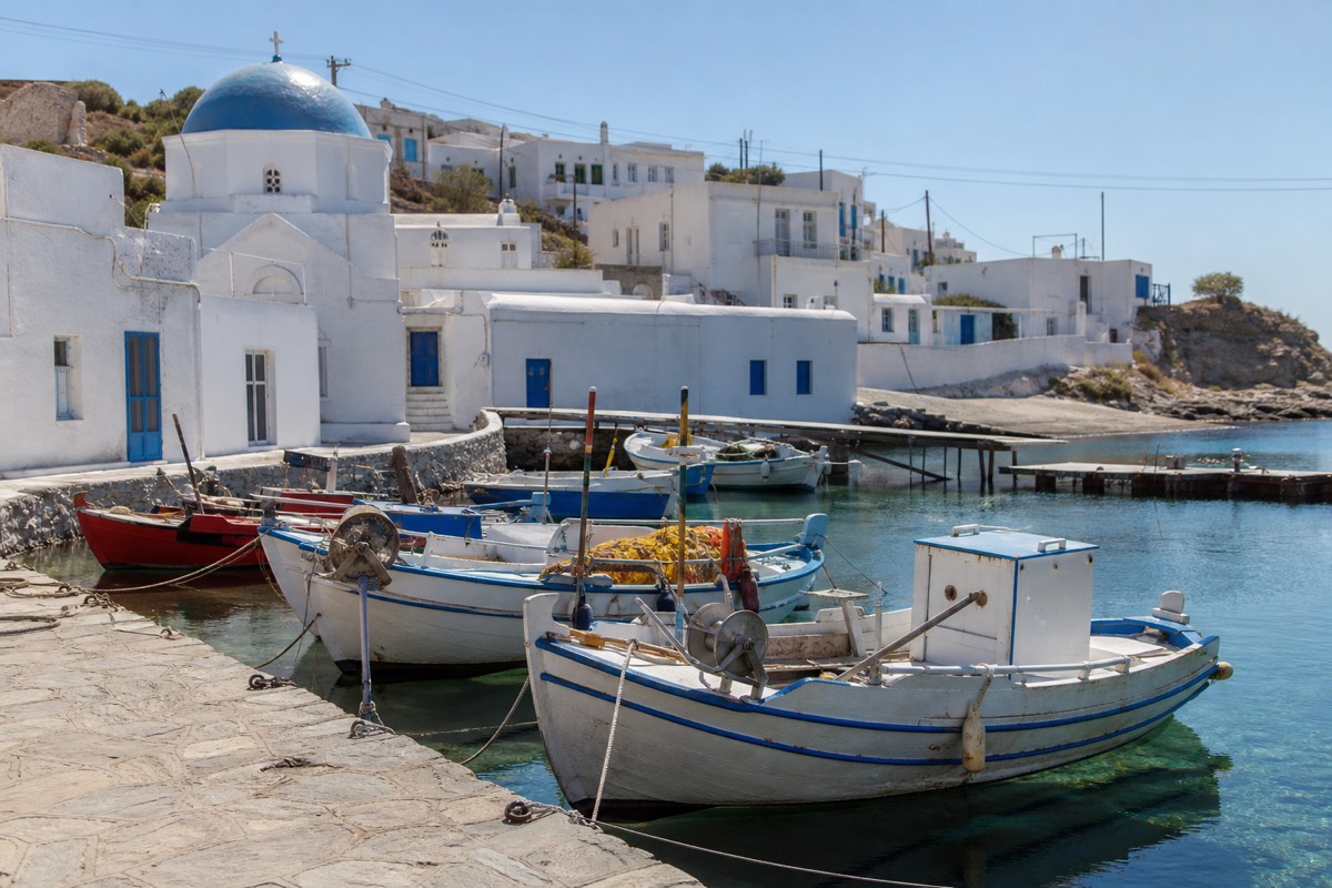 The Greek islands and mainland